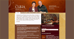 Desktop Screenshot of curia.hu
